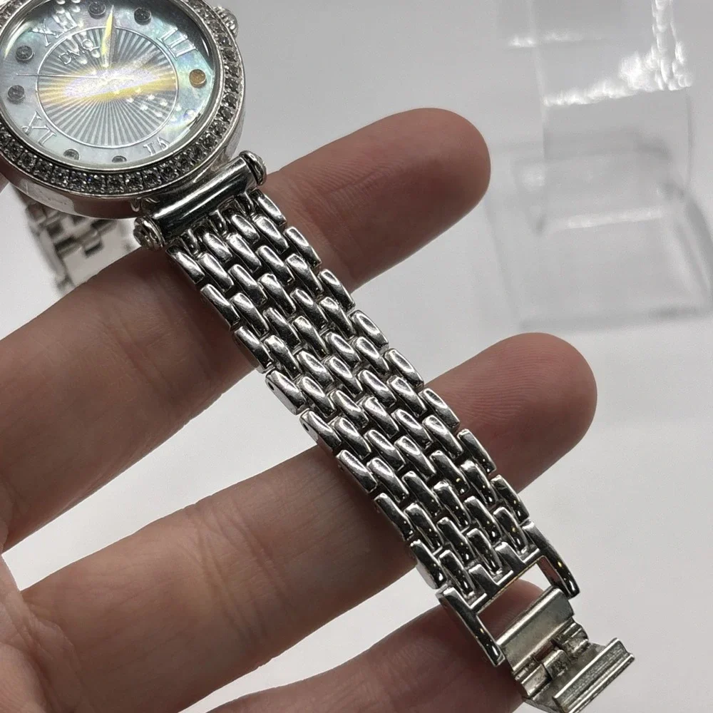 Women's DMQ CZ‎ Silver Tone Watch, 11665